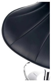 Scaun de bar Lily, negru