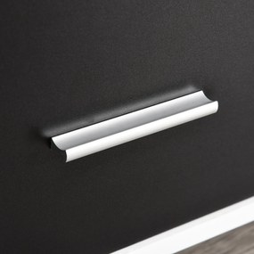 HOMCOM Suport Imprimantă cu Sertare Dulapior Multifuncțional Spațiu de Stocare pentru Birou și Acasă Design Modern Alb | Aosom Romania