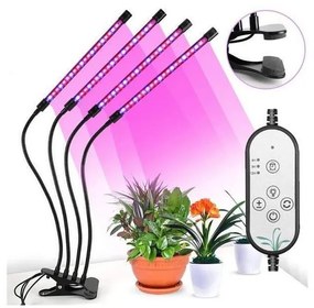 Lampă LED reglabilă cu clemă pentru plante LED/15W/5V