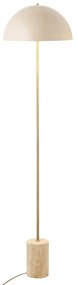 Lampadar bej cu abajur din metal (înălțime 155 cm) Sheffield – House Nordic