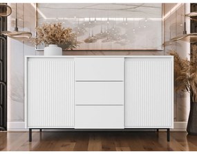 Comodă Somkera 2D3SZ (Alb + Negru) . 1103678