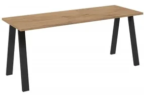 Masă de sufragerie Kermit 185x67 (stejar lancelot) (pentru 4 6 persoane). 1033081