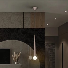 Lustra/ Pendul design modern Komet cafeniu
