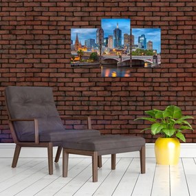 Tablou cu orașul Melbourne (90x60 cm)