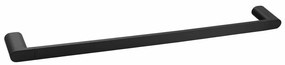 SAPHO RF009/15 Flori suport pentru prosoape 60 x 7cm, negru mat