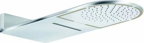 Palarie de dus montare pe perete Kludi A-QA Rain 250 mm 2 jeturi crom