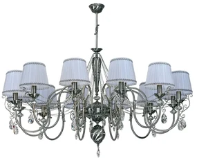 Candelabru 12 brate design clasic realizata manual, Cristal Swarovski Luca