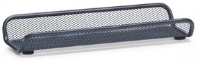Suport metalic pentru accesorii de birou, Pencil Antracit, L25xl9xH3,5 cm