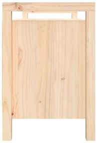 Banca de hol, 110x40x60 cm, lemn masiv de pin