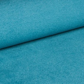 Pat tapițat boxspring GLORIEN VELVET 90x200 cm turcoaz Saltea: Saltea cu arcuri Bonell
