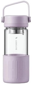 Sticla cu infuzor Buydeem CD1008-PP, 325 ml, Preparare controlata, Maner, Violet