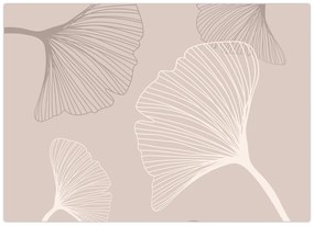 Tablou - Frunze bej N⁰6 (70x50 cm)