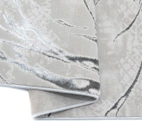 Covor Modern Living , Dormitor Dreptunghiular Elif F353A Gri (Alege dimensiunea: 100 x 200)