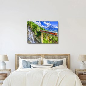Tablou - Matterhorn, Zermatt, Valais, Elveția (70x50 cm)