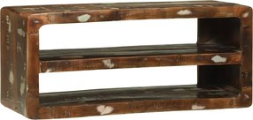 vidaXL Cabinet TV Multicolour 80 x 32 x 36 cm Lemn masiv recuperat