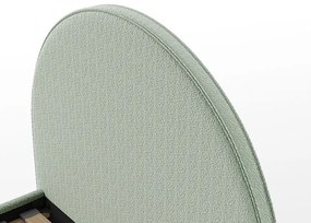 Pat copii LUNAR 90 X 200 CM BOUCLÉ VERDE