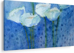Tablou - Lalele albe (90x60 cm)