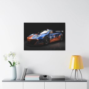 Tablou Canvas Mclaren GTR 120x80 cm