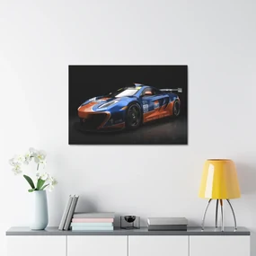 Tablou Canvas Mclaren GTR 60x40 cm