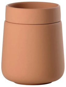 Organizator de baie portocaliu pentru dischete demachiante din gresie ceramică Nova One – Zone