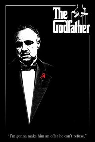 Poster THE GODFATHER - red rose, (61 x 91.5 cm)
