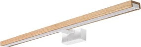 Brilagi - Iluminare LED pentru oglindă de baie 3în1 WOODY MIRROR LED/15W/230V IP44 alb/stejar