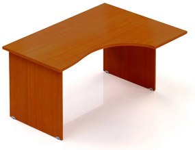 Masa ergonomica Visio 140 x 100 cm, dreapta, cires