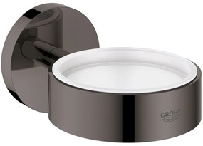Grohe Essentials Suport pahar sau savoniera, antracit (hard graphite)