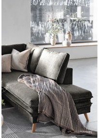 Colțar gri închis extensibil (cu colț pe partea dreaptă) Charming Charlie – Miuform