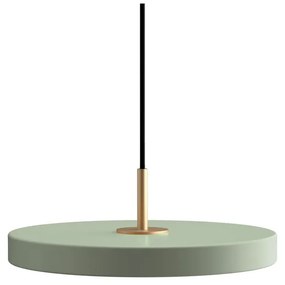 Lustră verde-deschis LED cu abajur din metal ø 31 cm Asteria Mini – UMAGE
