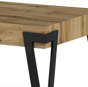 Măsuță de conferință 112 x 62 cm, stejar sălbatic