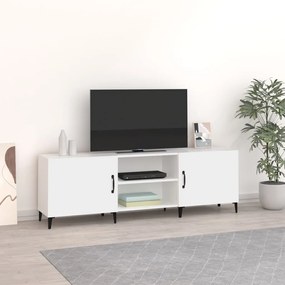812627 vidaXL Comodă TV, alb, 150x30x50 cm, lemn compozit