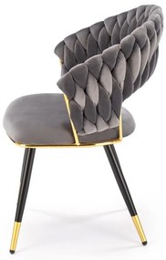 Scaun K551 velvet gri