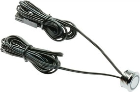 Întrerupător tactil dimabil GTV pentru bandă LED, 36-72W, 12-24V, crom, cablu 1,5 m 72 W, 24 V, 1.5 m, Crom, Plastic