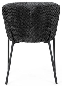 Set de scaune de sufragerie Bouclé CT-W1077 GREY2,4 buc