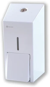 Dozator de sapun lichid Merida Stella Mini 400 ml, alb