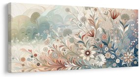 Tablou compoziție florală stilizată