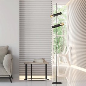 Lampa de podea cu 2 spoturi LED directionabile Cylinder