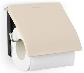 Suport hartie igienica Brabantia ReNew 1006265, Rezistent la coroziune, Bej