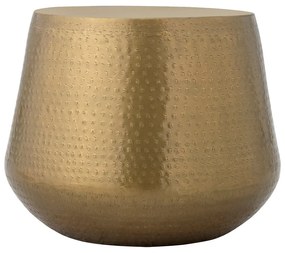 Măsuță de cafea aurie rotundă din metal ø 50 cm Avola – Bloomingville