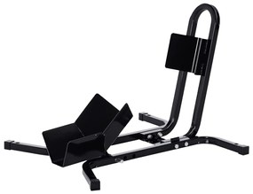 HOMCOM Suport pentru Motocicletă Reglabil pe 3 Nivele, Sistem de Blocare Roți Motocicletă în Metal cu Găuri, 60x55x43 cm, Negru