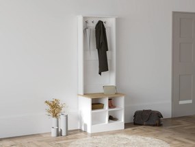 Mobilier Hol Kotati (stejar zafir + alb) . 1093874