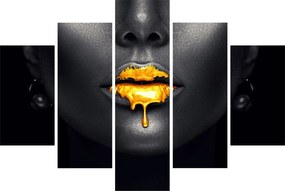 Tablou - Buzele femeii (150x105 cm)