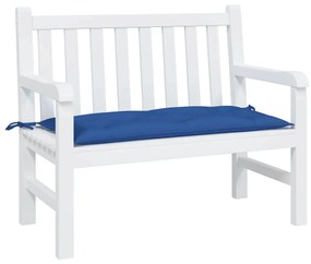 vidaXL Pernă bancă de grădină, albastru, 100x50x7 cm, material oxford