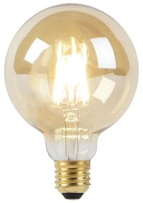 Lampă cu filament LED Goldline E27 dim to warm G95 8W 2000-2600K
