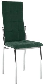 Scaun sufragerie Adore (smaragd+ metal). 1044455
