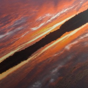 Tablou - Apus de soare peste lac (90x60 cm)