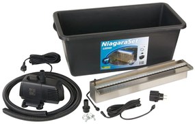 Ubbink Set cascada Niagara 60 cm, iluminare LED, cu pompa 60 cm