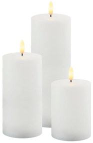 Lumânări LED 3 buc. (înălțime 20 cm) pentru exterior Sille – Sirius