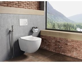 Ravak X01516 - Vas WC suspendat UNI CHROME, ceramică/albă